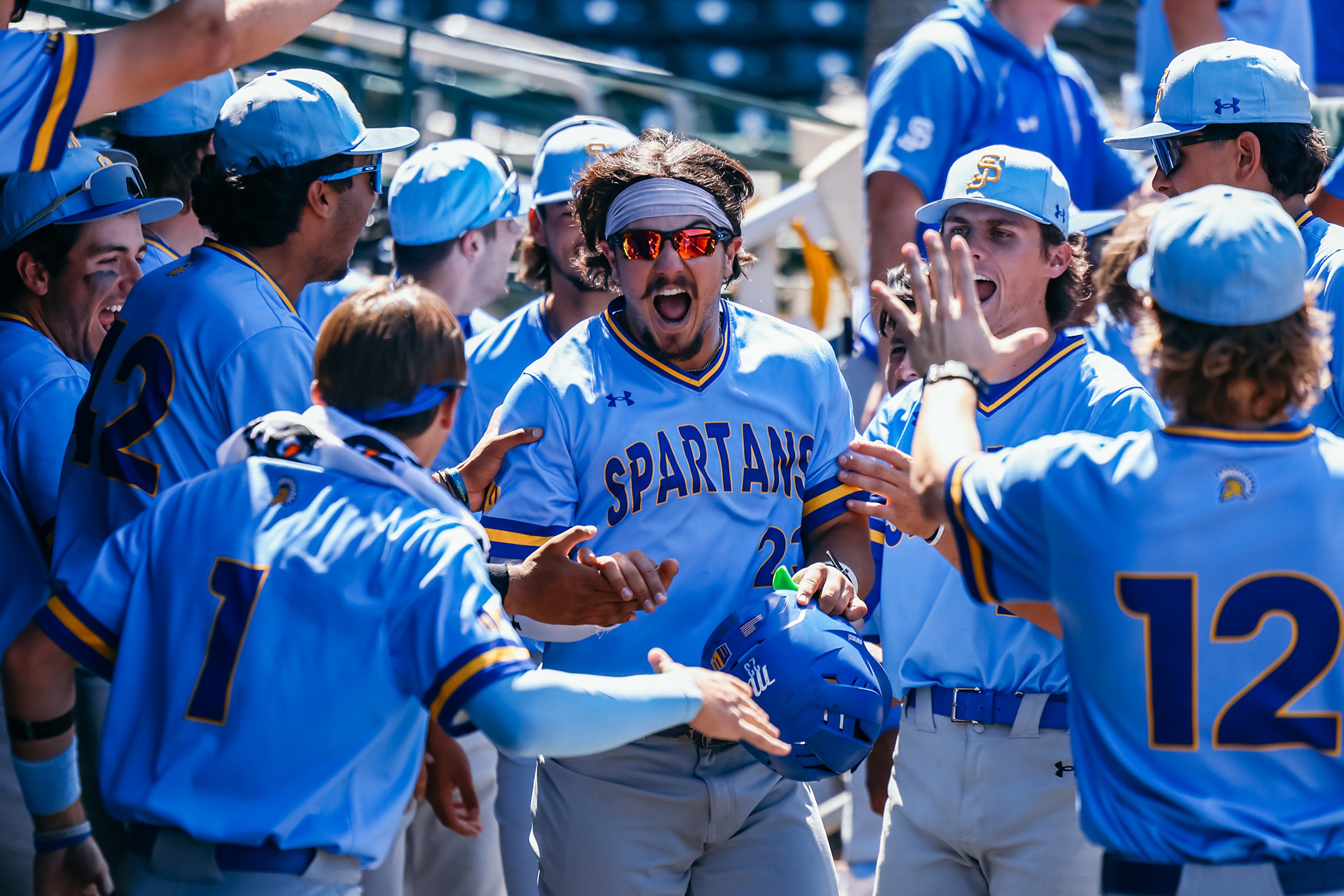 Spartans Surge Past Lobos in Mountain West Championship Opener