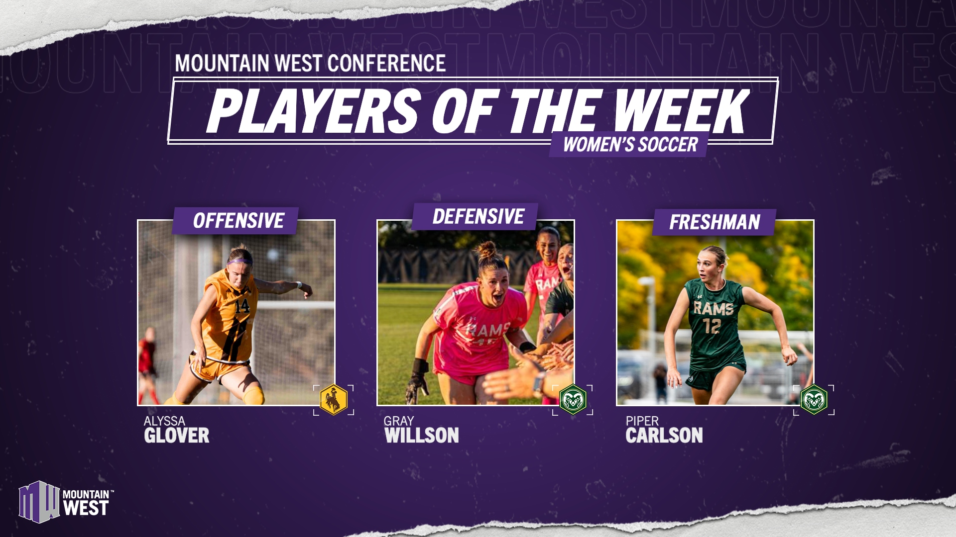 MW Soccer Players of the Week - Oct. 6