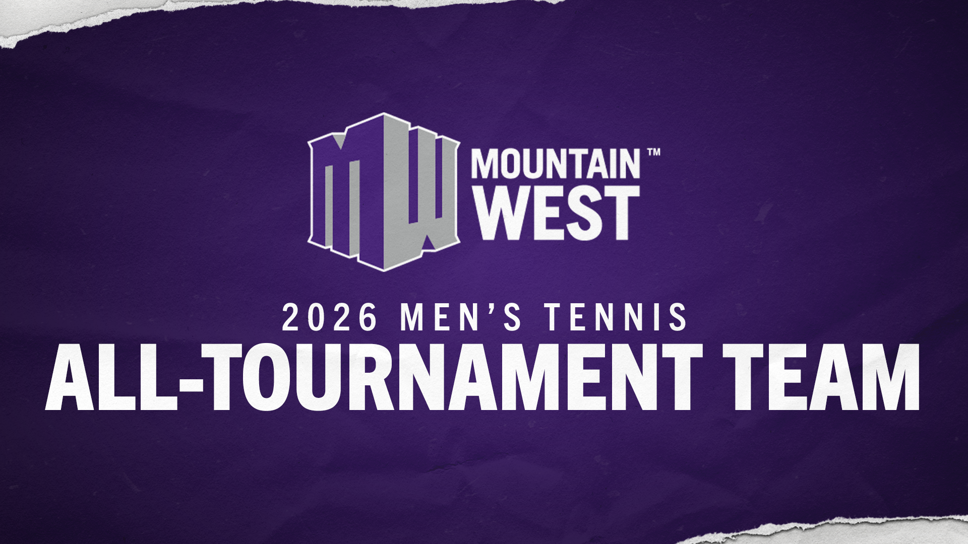 Mountain West Announces Men's Tennis All-Tournament Team