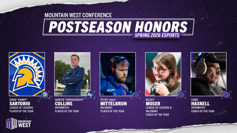 Mountain West Announces Spring 2026 Esports Postseason Honors