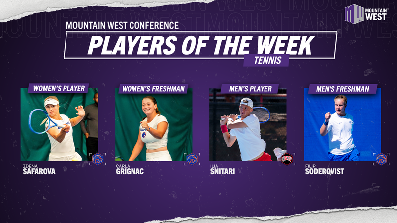 MW Tennis Players of the Week - April 15