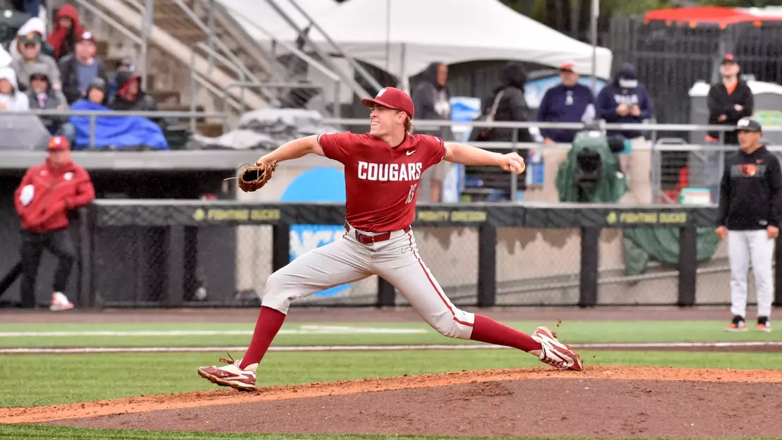 Lewis Complete Game Leads WSU Past Oregon State in NCAA Regional Opener