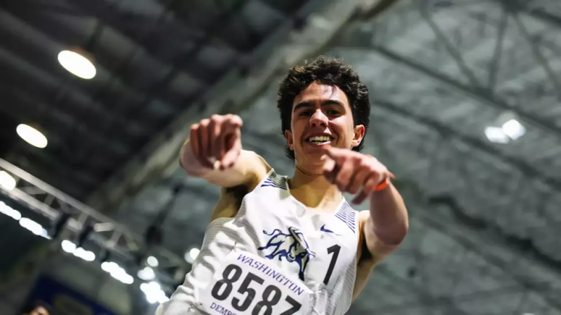 Holdsworth, Jensen Set School Records as Utah State Track & Field Opens Final Regular Season Weekend