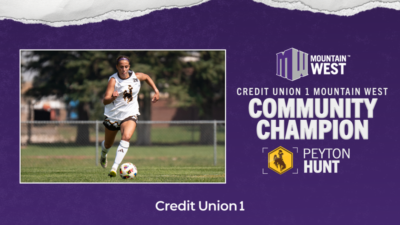 Wyoming's Peyton Hunt Named Credit Union 1 Community Champion