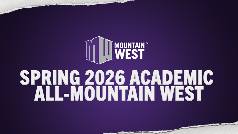 Spring 2026 Academic All-Mountain West Team Announced