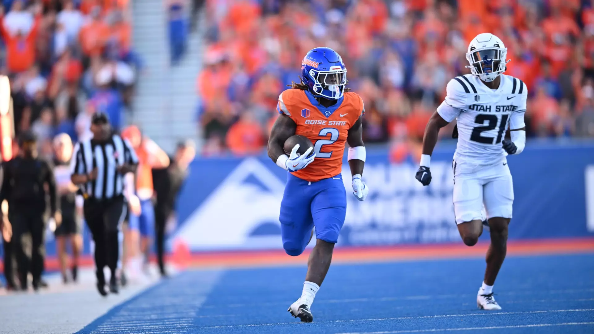 No. 21 Broncos Cruise Past Aggies in Mountain West Opener