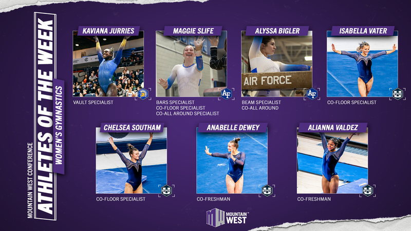 Mountain West Gymnastics Athletes of the Week - Jan. 27