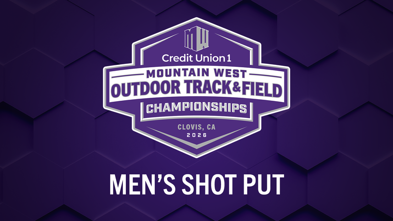 2026 Outdoor Track & Field Championships: Men's Shot Put 5/15/26