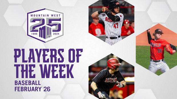 Mountain West Baseball Players of the Week - Feb. 26