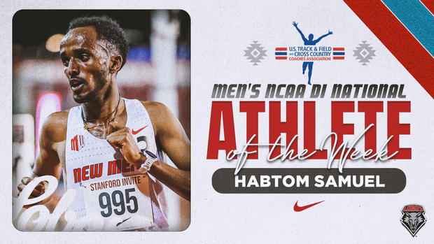 Habtom Samuel Named USTFCCCA National Athlete of the Week