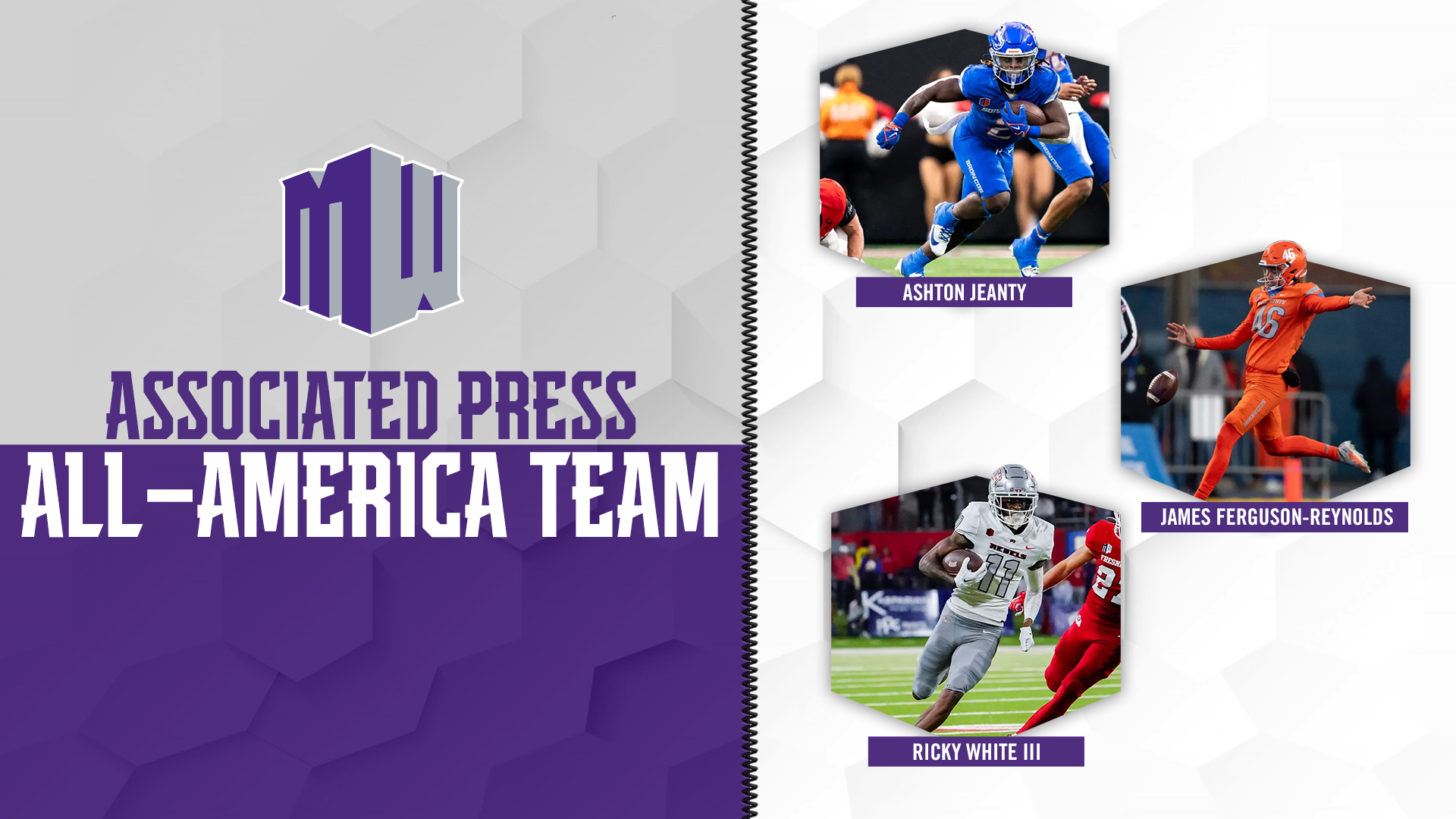 Three MW Players on Associated Press Preseason All-America Team