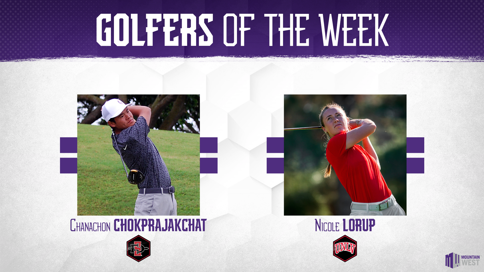 MW Golfers of the Week - April 6